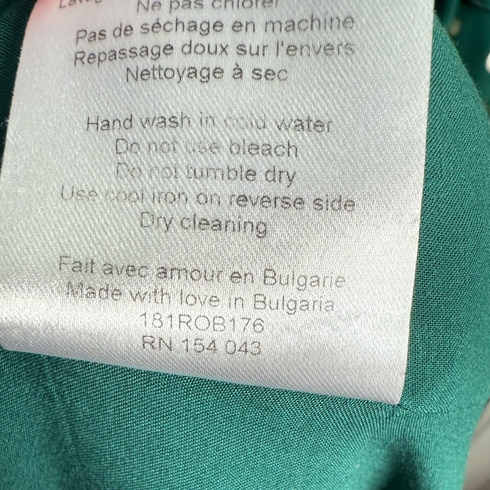 SEZANE Robe Armelle Maxi Wrap Dress Style-Hunting W1480 Sz 36 FR or 4 US - Picture 13 of 14